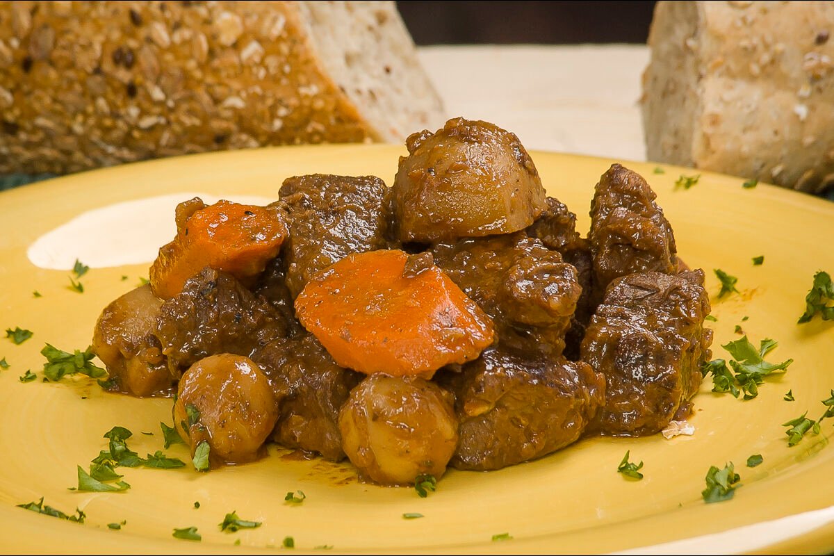Game Bourguigon (Elk Stew)