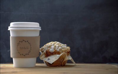 Carmel Cappuccino Muffins from Kim & Co Coffee and Gift Shop in Milk River